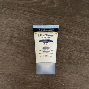 Sunscreen, moisturizer